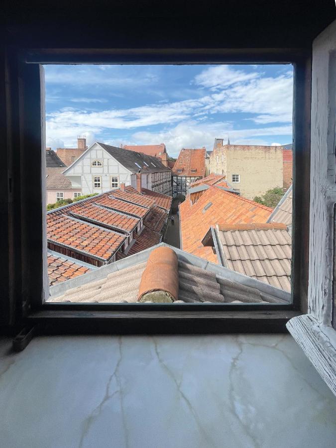 Ferienhaus Schuhhof Quedlinburg Buitenkant foto