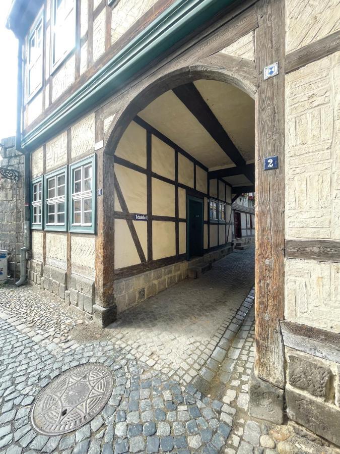 Ferienhaus Schuhhof Quedlinburg Buitenkant foto